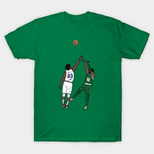 Kyrie Forces Overtime On Christmas T-Shirt
